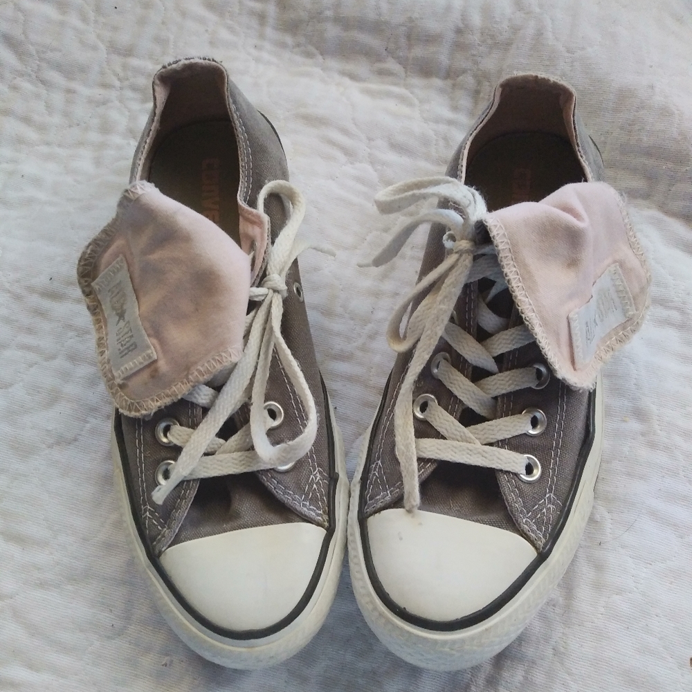 Converse Side Snap Tongue Sneakers